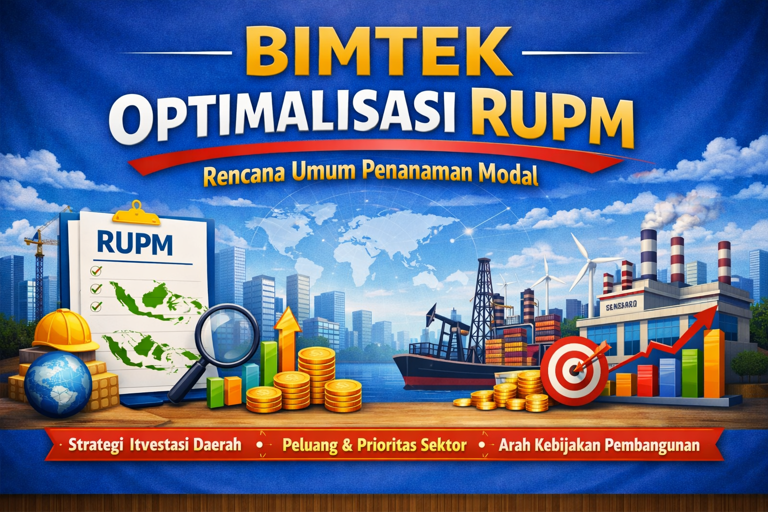 Bimtek Optimalisasi Rencana Umum Penanaman Modal (RUPM)