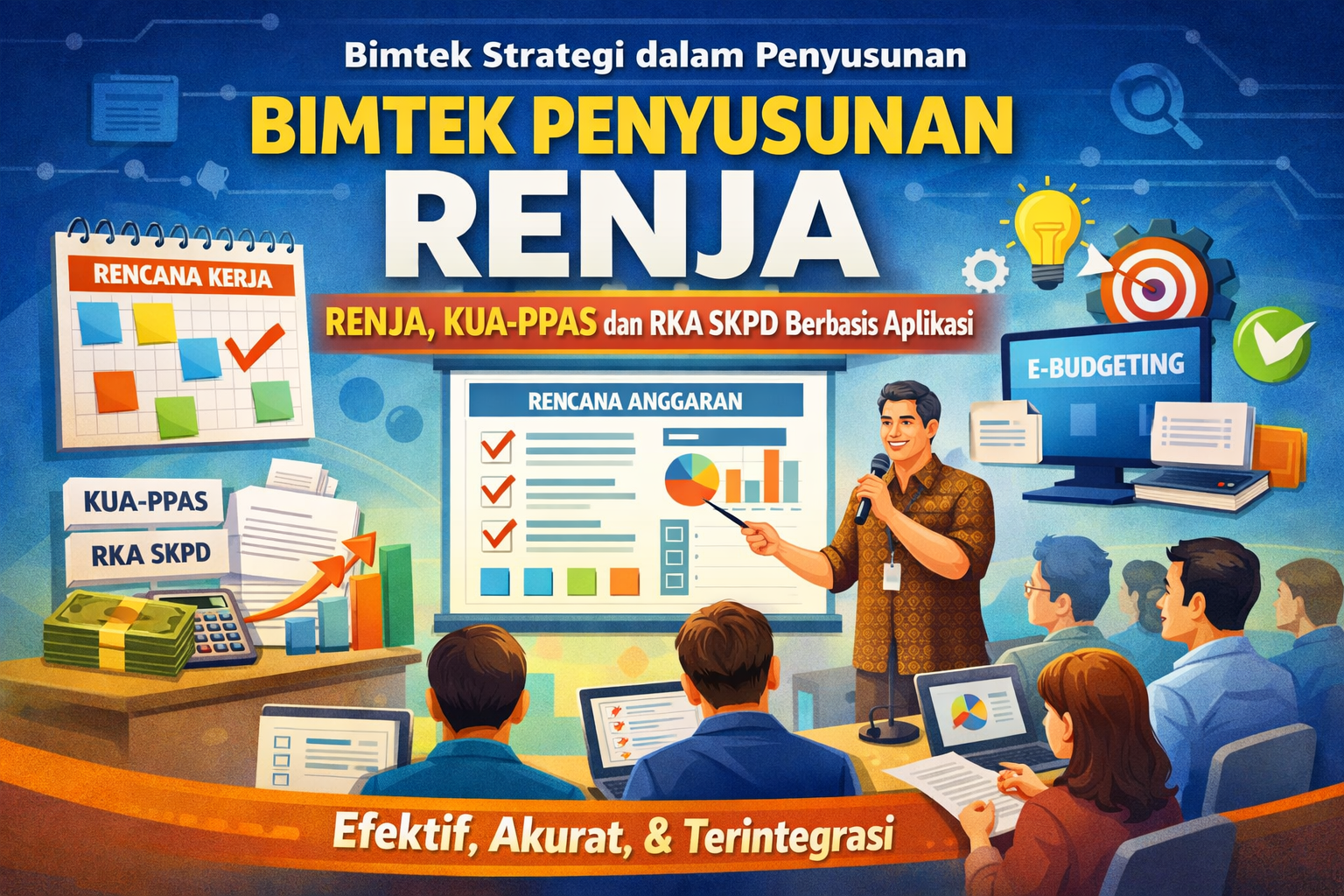BIMTEK STRATEGI DALAM PENYUSUNAN RENJA, KUA-PPAS DAN RKA SKPD BERBASIS APLIKASI