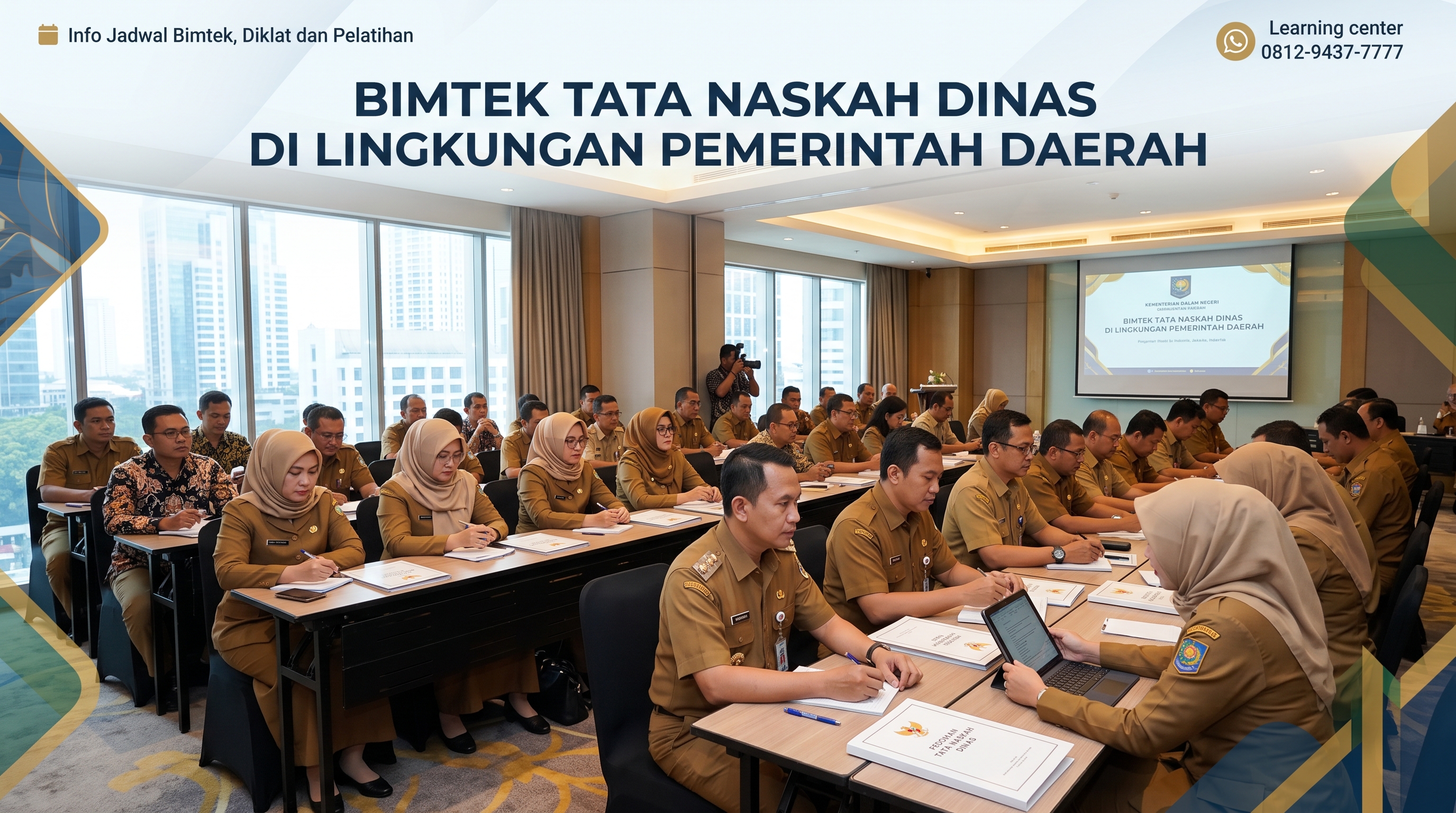 Bimtek Tata naskah dinas dilingkungan pemerintah daerah