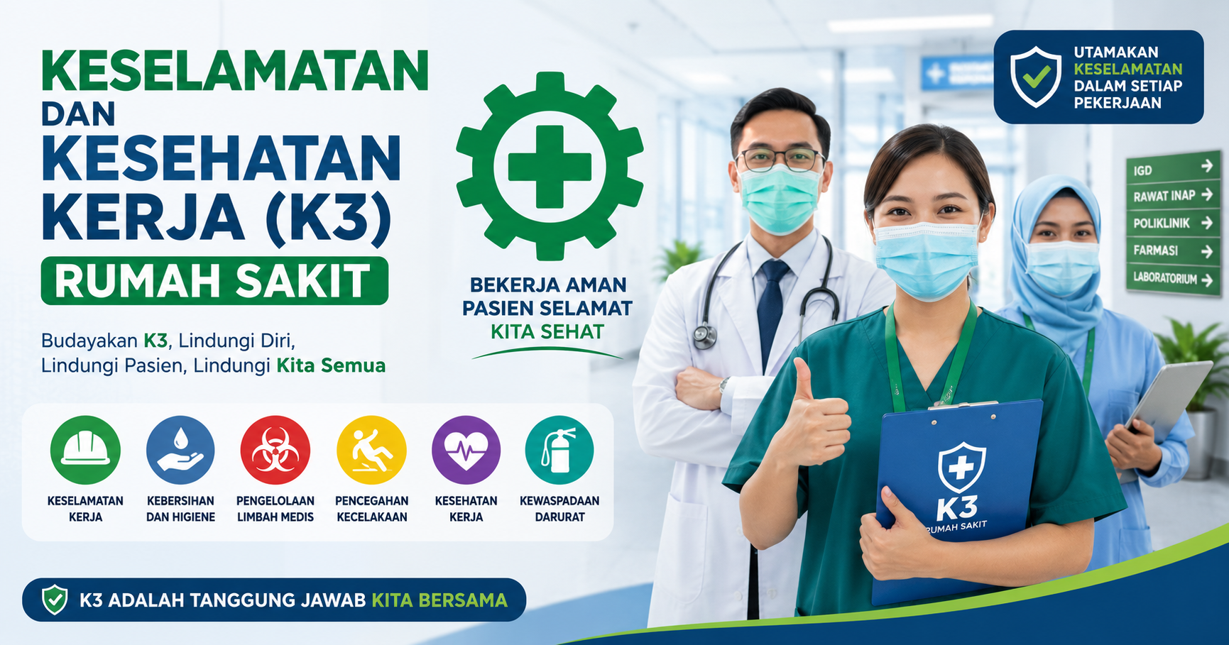 KESELAMATAN DAN KESEHATAN KERJA (K3) RUMAH SAKIT